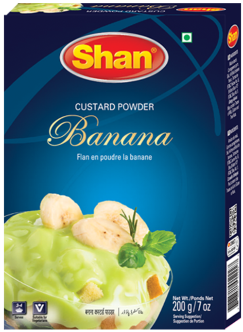 Shan Banana Custard Powder 200 Gm