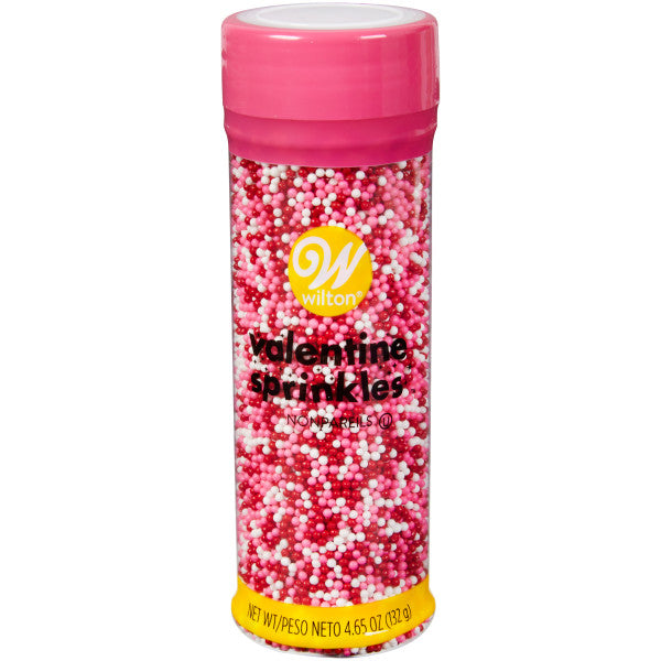 Wilton Valentine Nonpareils Sprinkles, 4.6 oz.