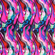 Nylon Spandex Swimsuit Fabric Oil Spill Print