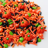 Wilton Halloween Pumpkin Sprinkles Mix, 3.63 oz. Potion Bottle