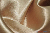 Superior Quality Crepe Back Satin Fabric - Multiple Colors, 58/60" Width (1 Yard)