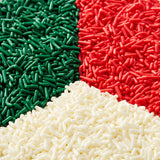 Wilton Christmas Jimmies Sprinkles, 6.35 oz. 3 Cell