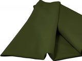 Olive Polyester Poplin Fabric - Olive, 58" Width (1 Yard)