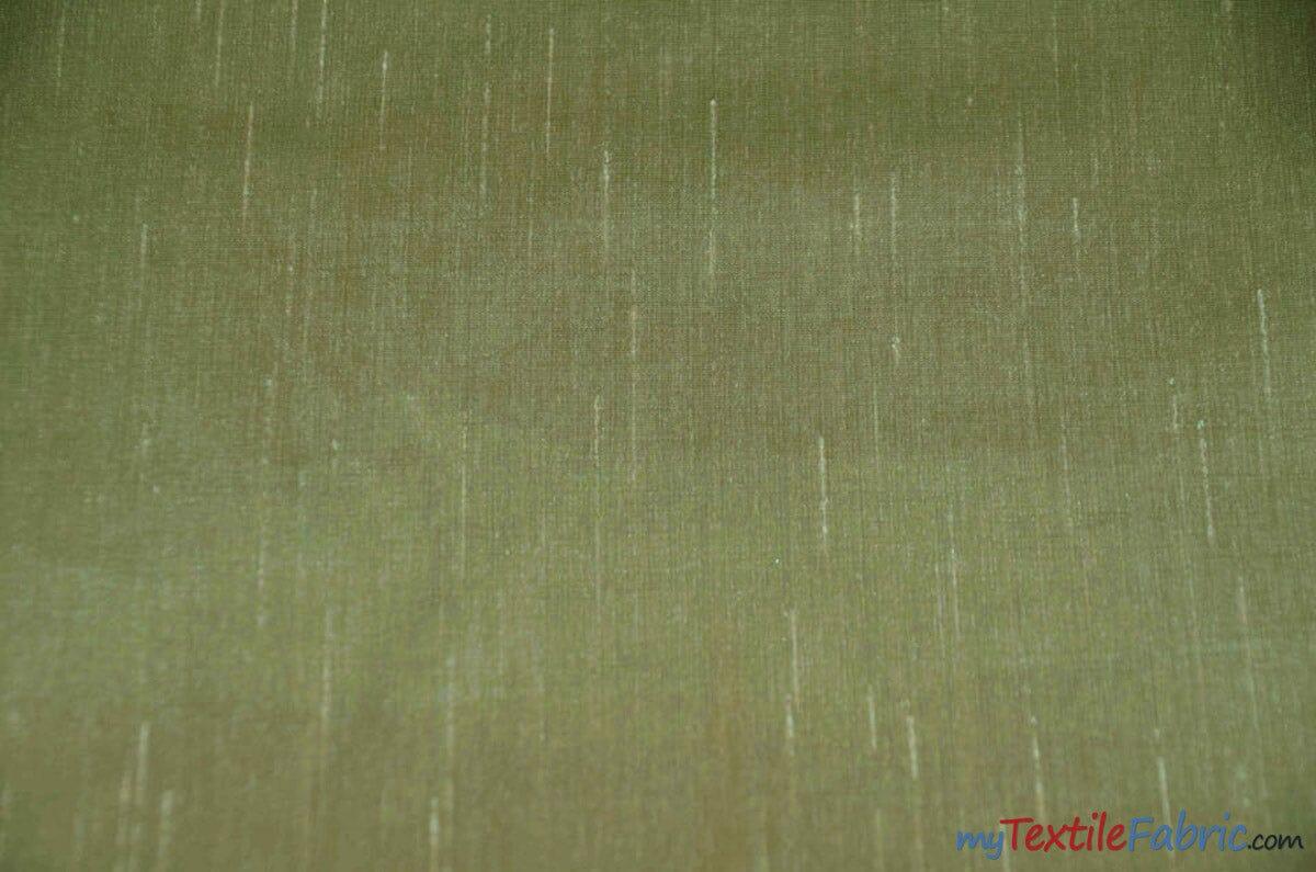 IFR Extra Wide Dupioni Silk 100 Percent Polyester Faux Dupioni Fabric - Multiple Colors, 120" Wide (1 Yard)