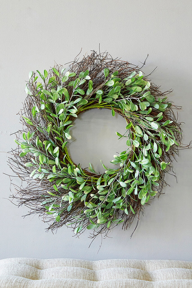 24" Olive Twig Wreath