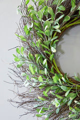 24" Olive Twig Wreath