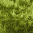 Olive Faux Fur Fabric - Luxury Shaggy, Olive, 60" Width (1 Yard)
