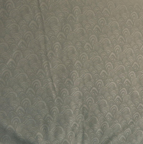 Olive Embossed Nylon Spandex Swim Fabric