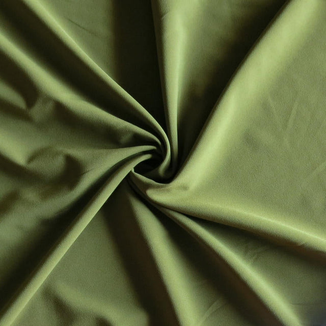 Stretch Woven Olive Green Fabric