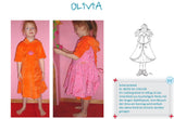 Sewing Pattern Olivia Pinafore Dress by Farbenmix