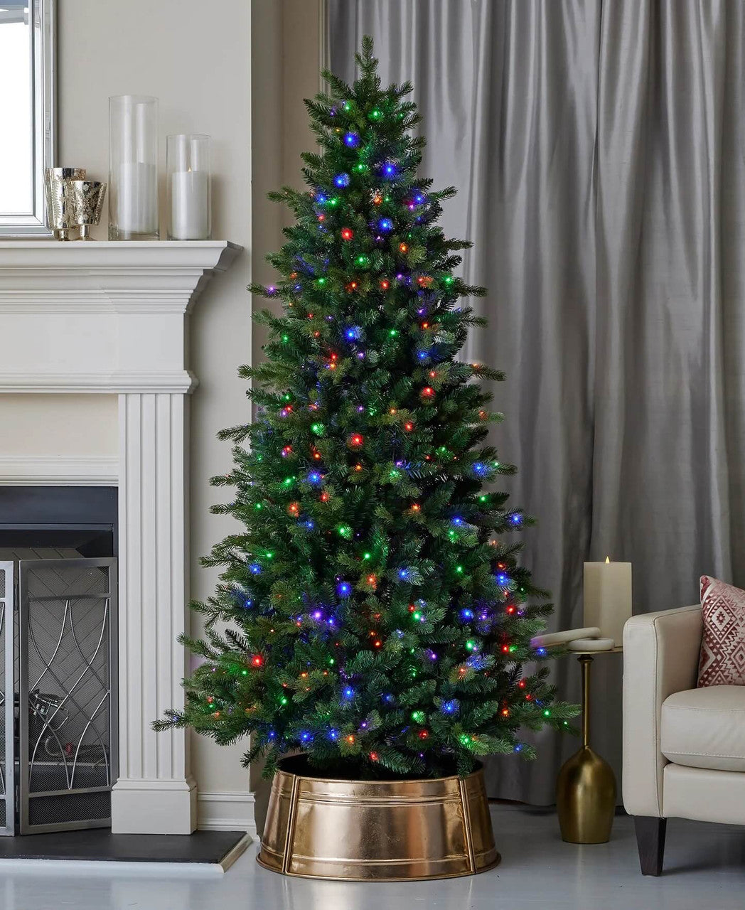 6' Palmetto LED Pine Tree