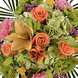 Tropical Paradise Flower Bouquet Fresh Mixed Arrangement
