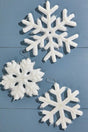11" - 15" Snowflake Ornament - Set of 3
