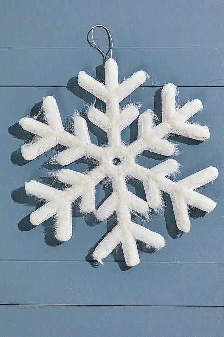 11" - 15" Snowflake Ornament - Set of 3