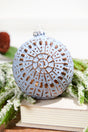 Rustic Embossed Ornament