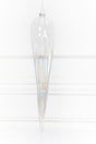 13" Iridescent Finial Glass Ornament