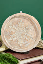 6" Wood Snowflake Ornament
