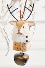 Icon with Bell Wood Ornament