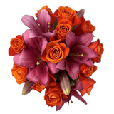 Stunning Rose & Lily Mixed Flower Bouquet for Any Occasion
