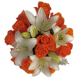 Premium Mixed Rose & Lily Flower Bouquet for Special Occasions