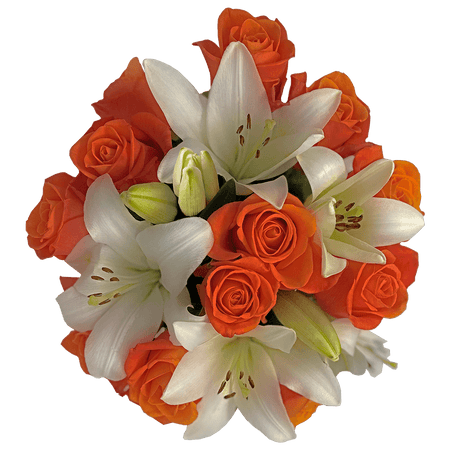 Premium Mixed Rose & Lily Flower Bouquet for Special Occasions
