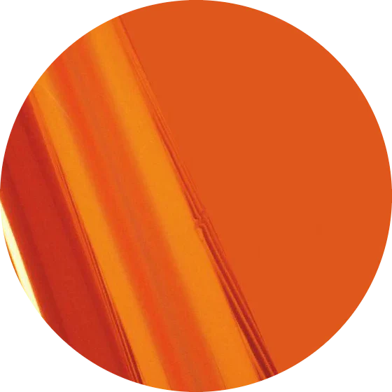 Metallic Heat Transfer Vinyl - Orange, 20" Width