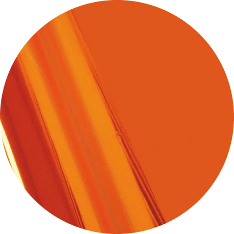 Metallic Heat Transfer Vinyl - Orange, 20" Width