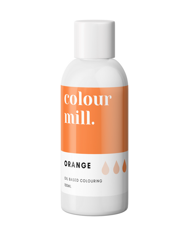 Oil Based Colouring – Orange, 100ml