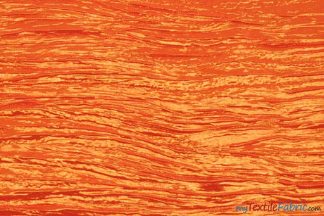 Crease Taffeta Crush Taffeta Polyester Fabric - Crushed Texture, 50/52" Width (Continuous Yards Or By Bolt)