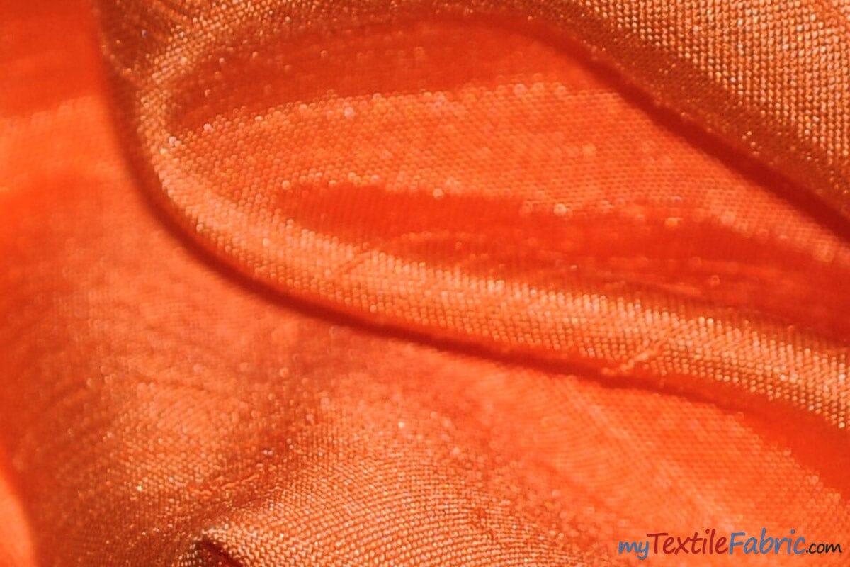 Shantung Satin Polyester Fabric - Reversible Satin Dupioni Silk, Multiple Colors, 58/60" Width (Yards, Bolts, Sample Swatches)