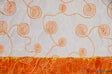 Donatello Organza Embroidery Fabric - Embroidered Floral Sheer, 54" Width, Multiple Colors (1 Yard)