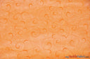 Swirl Organza Polyester Fabric - Embroidered Swirl Sheer, 52/54" Width, Multiple Colors (1 Yard)