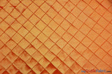Pintuck 2X2 Taffeta Fabric - Diamond Pattern, 54" Width, Multiple Colors (1 Yard)