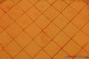 Taffeta Pintuck Fabric - 4" X 4" Diamond Pattern, 58" Width, Multiple Colors (1 Yard)