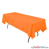 Banquet Polyester Fabric - 60" X 108", Solid Color Tablecloth, 180 GSM (By Piece)