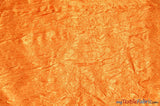 Silky Crush Satin Polyester Fabric - Crushed Charmeuse Satin, Multiple Colors, 54" Width (1 Yard)