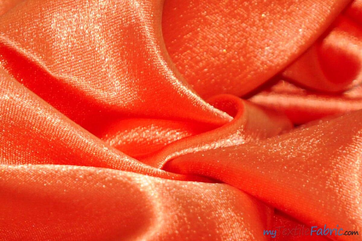 Superior Quality Crepe Back Satin Fabric - Multiple Colors, 58/60" Width (1 Yard)