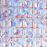 Nylon Spandex Swim Knit Abstract Print