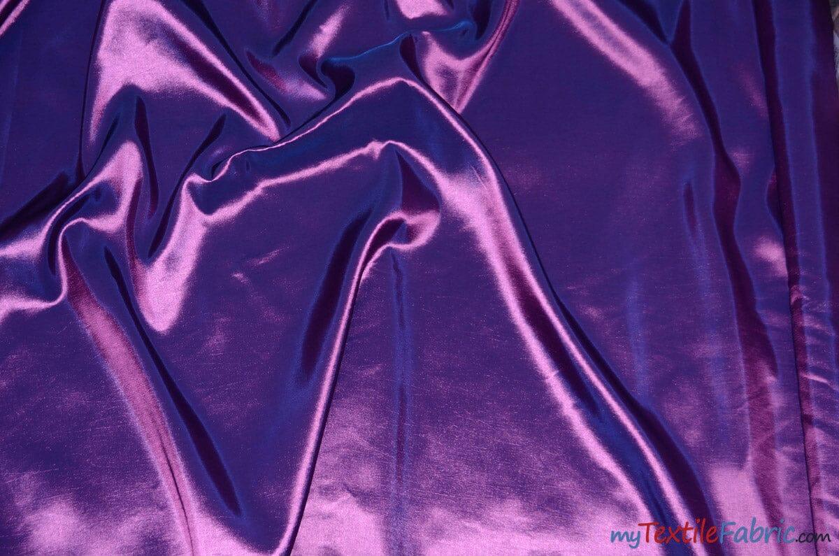 Stretch Taffeta Fabric - Multiple Solid Colors, 57/58" Width (Continuous Yards)