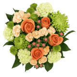 Ice Cream Flower Bouquet Fresh Mixed Arrangement