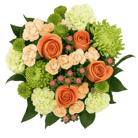 Ice Cream Flower Bouquet Fresh Mixed Arrangement