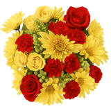 Cool Sunglasses Flower Bouquet Fresh Mixed Arrangement