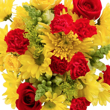 Cool Sunglasses Flower Bouquet Fresh Mixed Arrangement