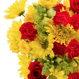 Cool Sunglasses Flower Bouquet Fresh Mixed Arrangement