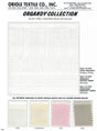Organdy Collection Polyester Fabric - Satin Organdy, Shantung Stripe, Crystal Stripe, 58/60" Width (1 Yard)