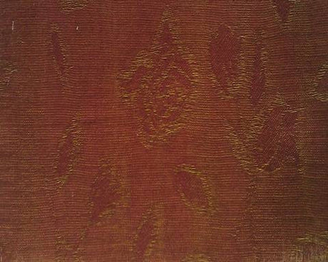 Organza Jacquard D#WG050152 Brown Organza Fabric - Floral Pattern, 57/58" Width