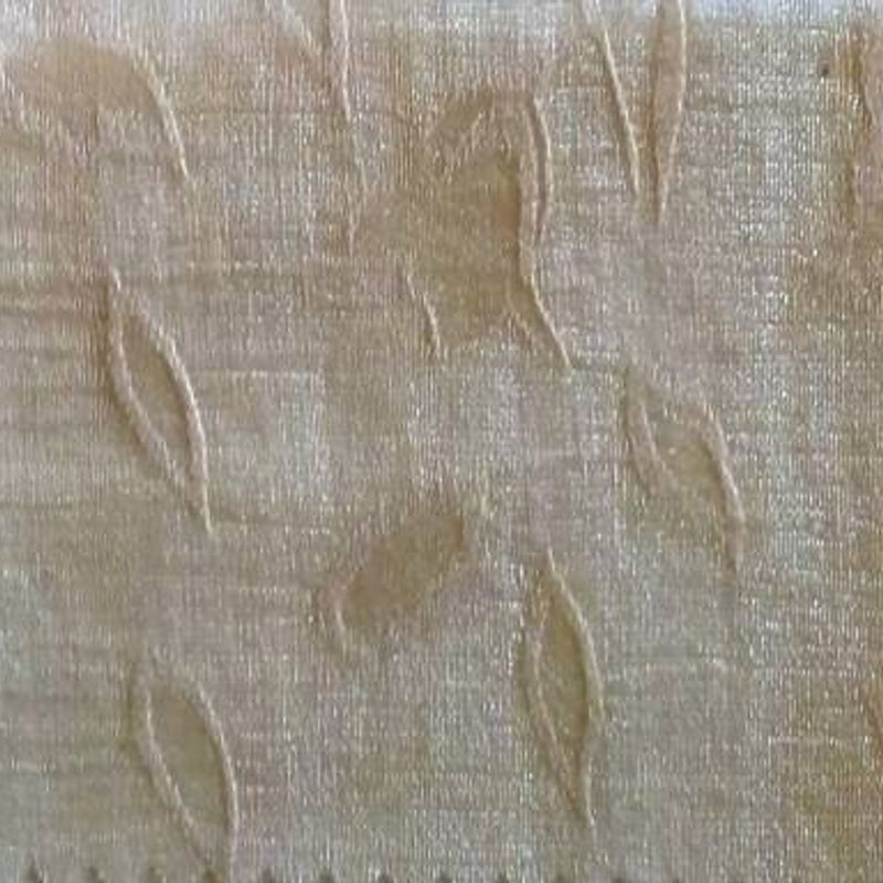 1 Yard Organza Jacquard Cream Fabric 57/58 Inches Wide