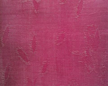 Organza Jacquard D#WG050152 Fuschia Width 57/58" Apparel Fabric
