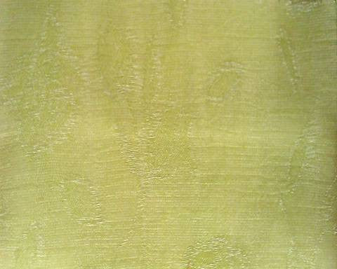 Organza Jacquard D#WG050152 Lime Organza Fabric - Floral, Lime, 57/58" Width