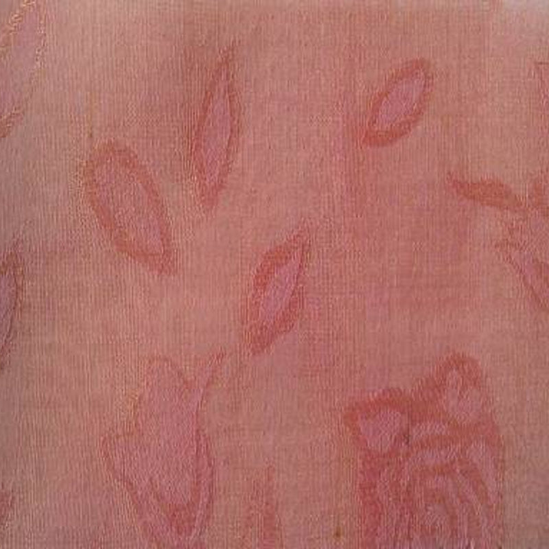 1 Yard Organza Jacquard Pink Fabric 57/58 Inches Wide